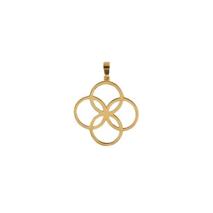 CIRCLES PENDANT GOLD