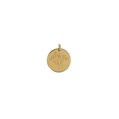 WILD GRASS PENDANT GOLD