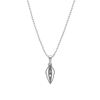 INTIME 2 NECKLACE SILVER
