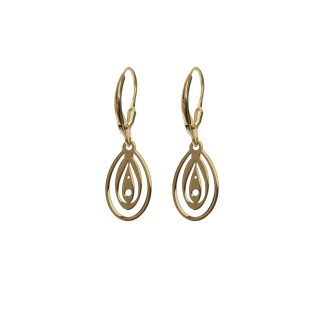 INTIME KOLCZYKI POZŁACANE