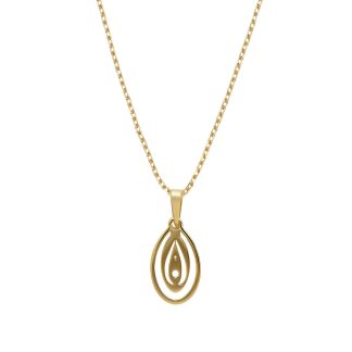 INTIME 1 NASZYJNIK POZŁACANY