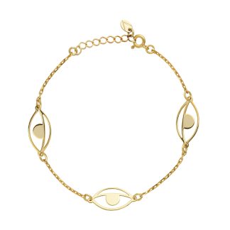 EYE BRACELET GOLD