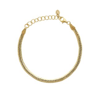 SHINE BRANSOLETKA POZŁACANA