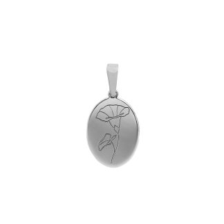 SEPTEMBER - MORNING GLORY PENDANT SILVER