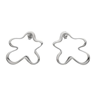 SMOOTH KOLCZYKI SREBRNE